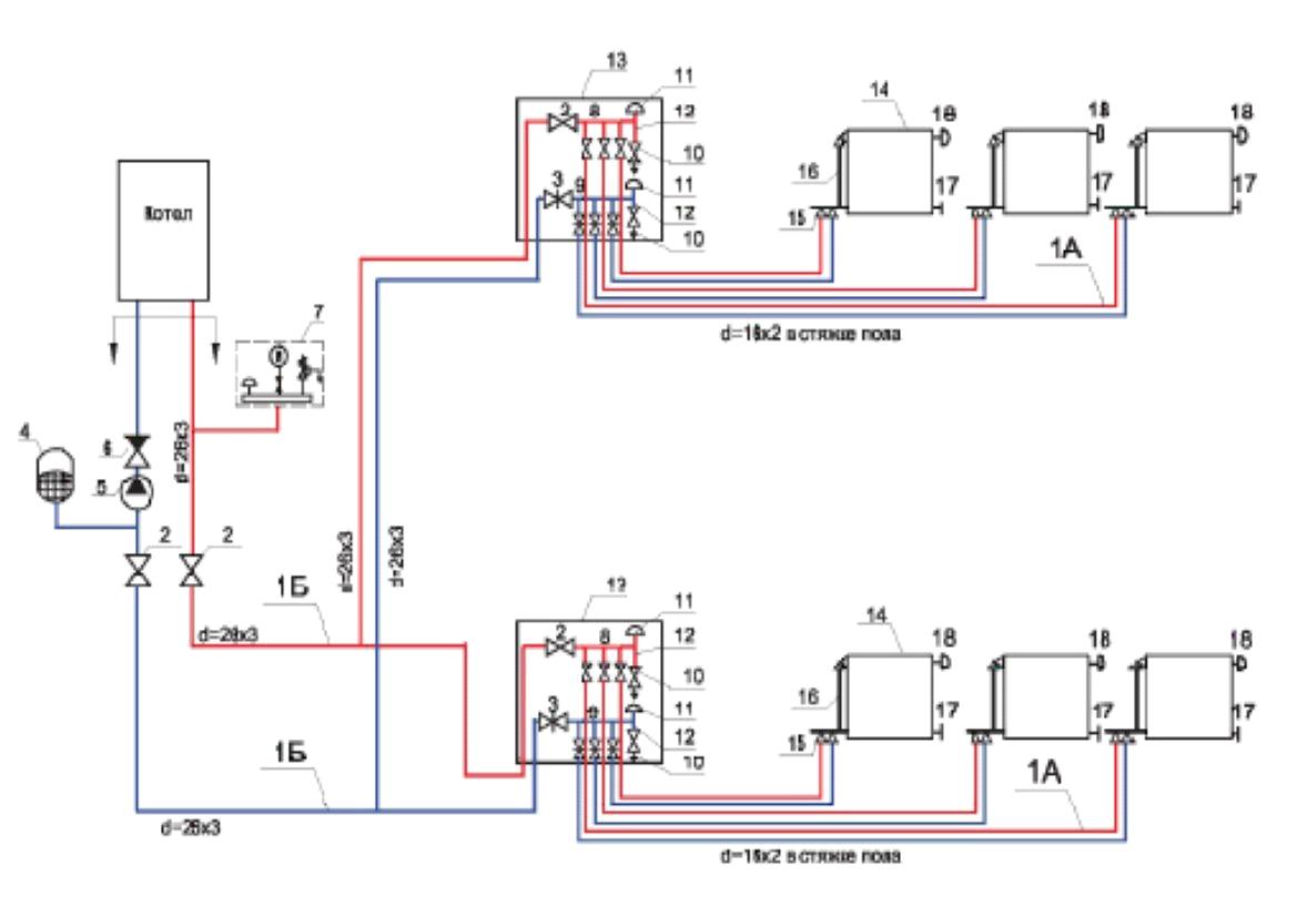 Схема отопления с электрокотлом и насосом, ее особенности и недостатки