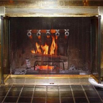 Отопление дома камином